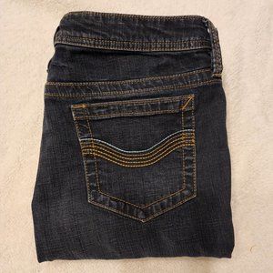 Ladies HANG TEN Dark Wash Skinny Jeans Size 7